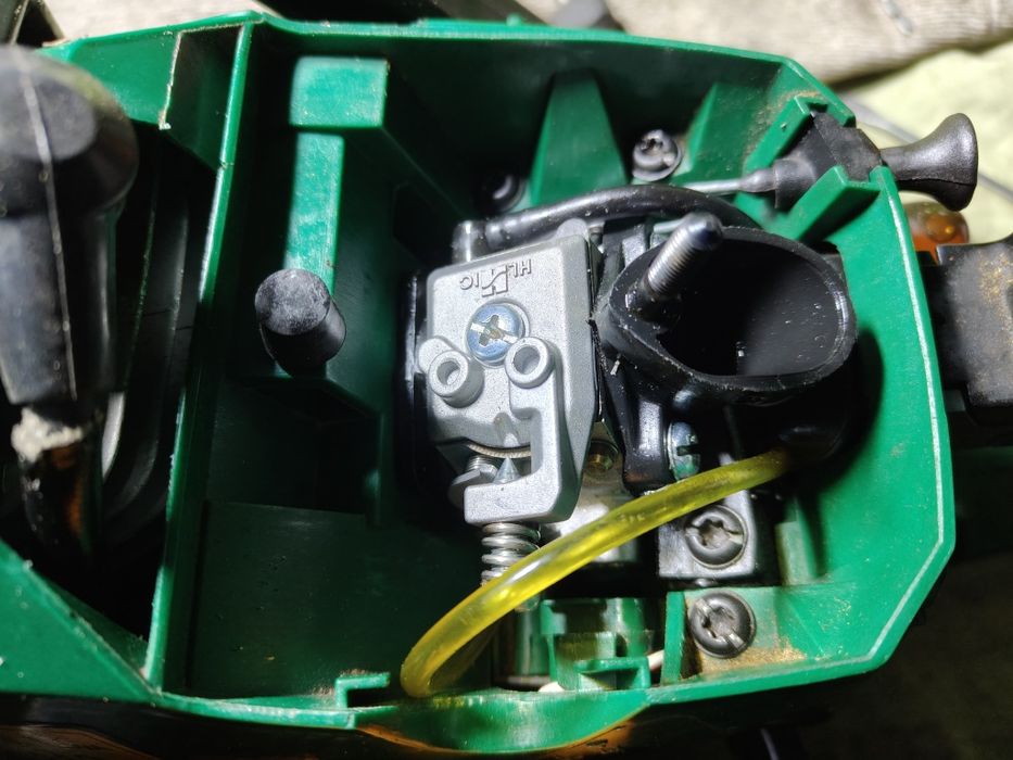 Piła spalinowa łańcuchowa prowadnica i łańcuch oregon