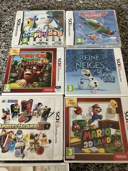 Nintendo 3ds com jogos e bolsa