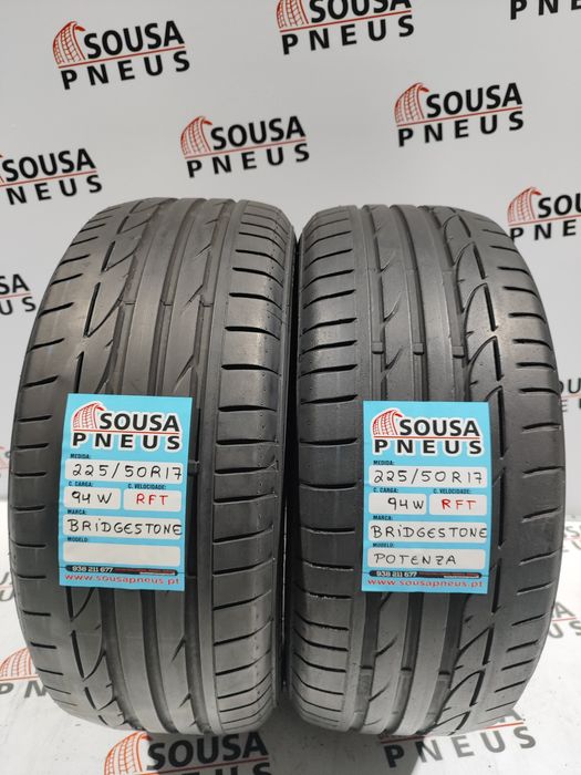 2 pneus semi novos 225-50R17  94w Bridgestone - Oferta dos Portes