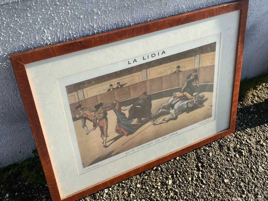 Quadro decorativo / Litografia de J Palacios