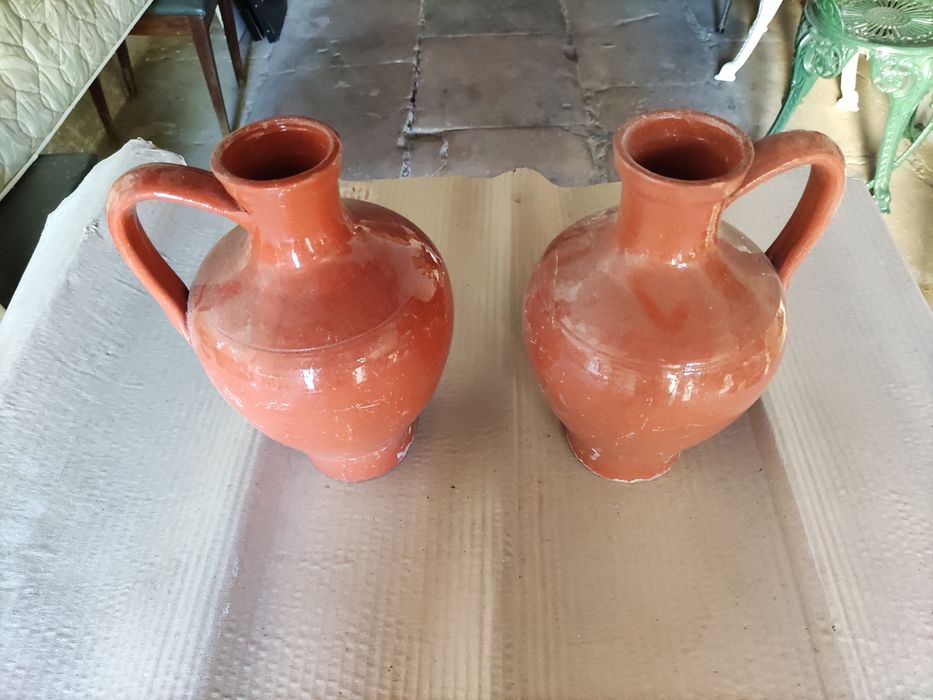 Bilhas de barro usadas