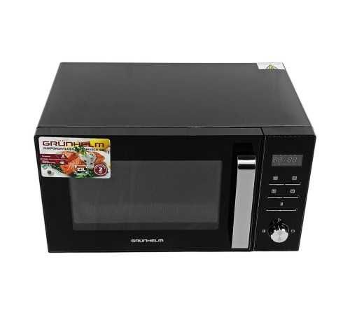 Мікрохвильова піч - 23MX930-GB (чорний) 23л, 900 Вт, елект. (GRUNHELM)