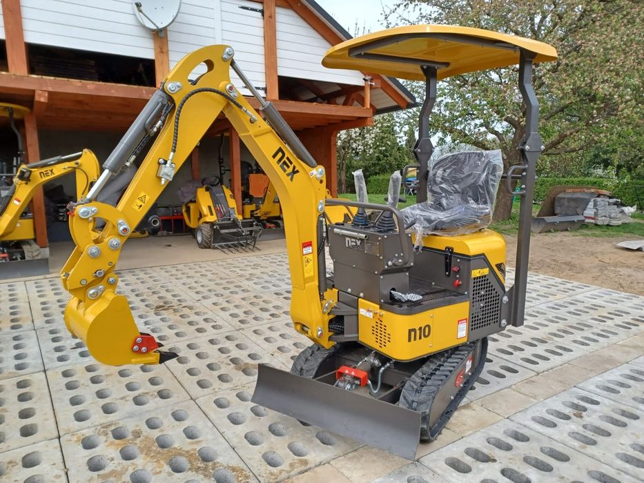 Minikoparka NEX N10 KOOP DIESEL 2026 PROMOCJA!!!