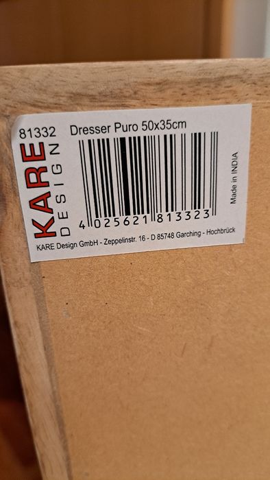 Móvel 2 gavetas Kare