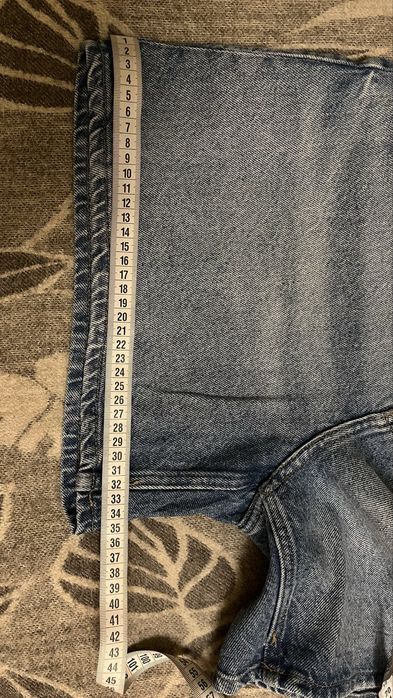 Джинсові шорти з високою посадкою H&M