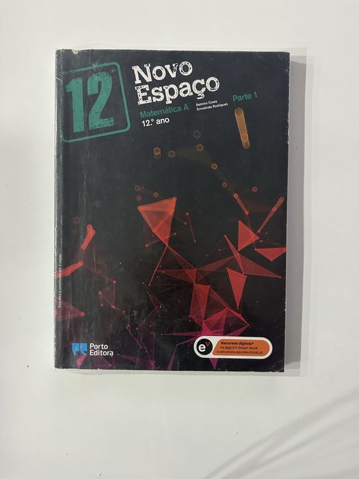 Livro de Matemática A - 12. ano Porto Editora