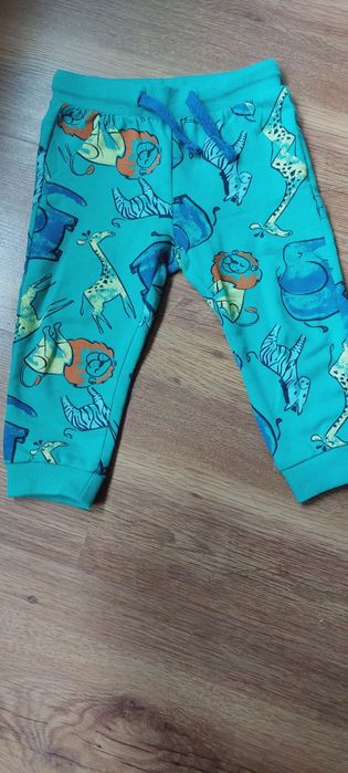 Spodnie bawełniane, r. 86