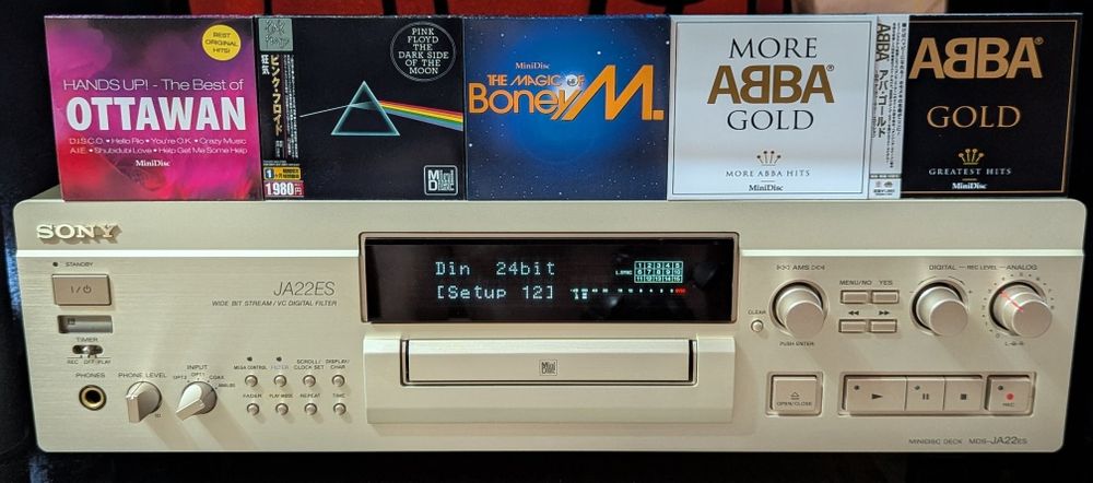 Минидиски. TDK, SONY. Запись.