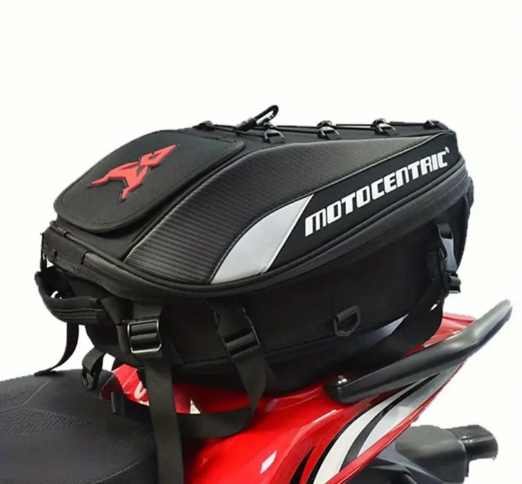 Сумка на мотоцикл 37 л водонепроницаемая мотосумка мото рюкзак