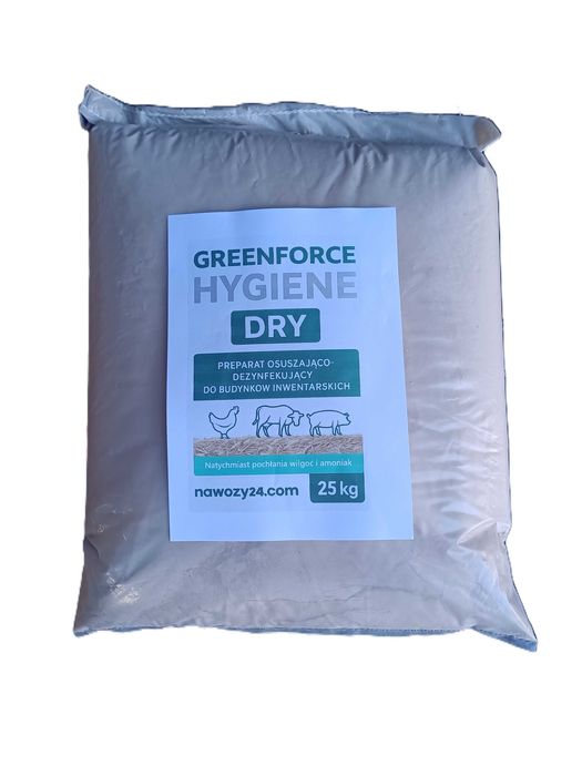Hygiene DRY 25 kg – Preparat do osuszania kurnika, obory, stajni słoma