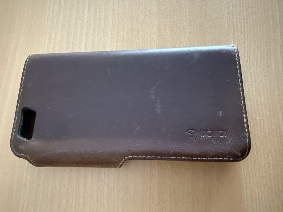 Flipcover KALIBRI couro genuino