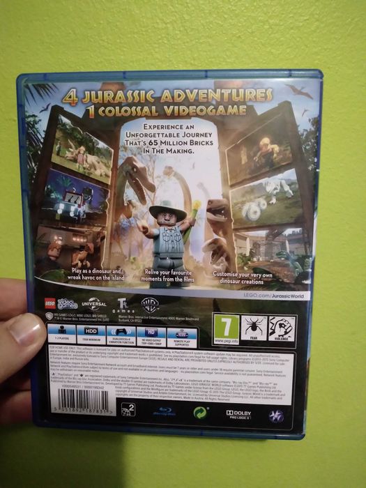 Biomutant i Lego jurassic world na ps4 i ps5