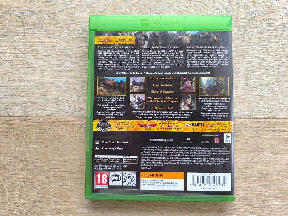 Kingdom Come Deliverance - Royal Edition [XBOX] (POLSKA WERSJA)