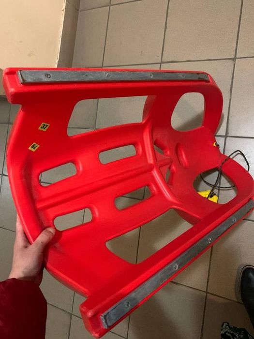 Санки пластикові Prosperplast Sea Lion Червоні/ Польща/‼️Самовивіз‼️