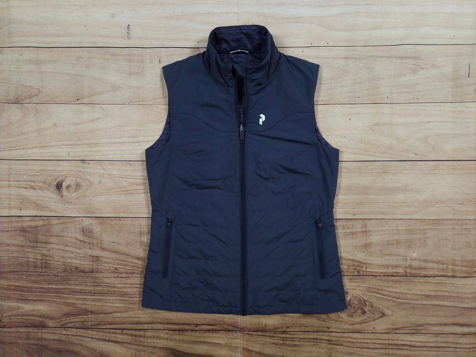 PEAK PERFORMANCE WGHEYSHV Kamizelka Damska Dwustronna Logowana r. S