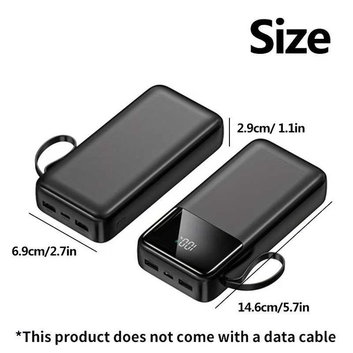 СКИДКА! НОВЫЙ Повербанк с БЫСТРОЙ ЗАРЯДКОЙ 20.000 ампер