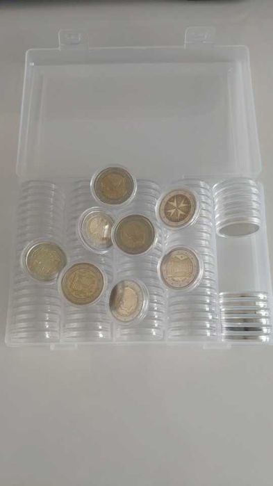 7€- 100 cápsulas moedas 27mm (vários tamanhos disponíveis)