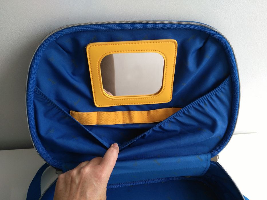 Necessaire Roncato "Golfinho" Design Italiano - Como Novo