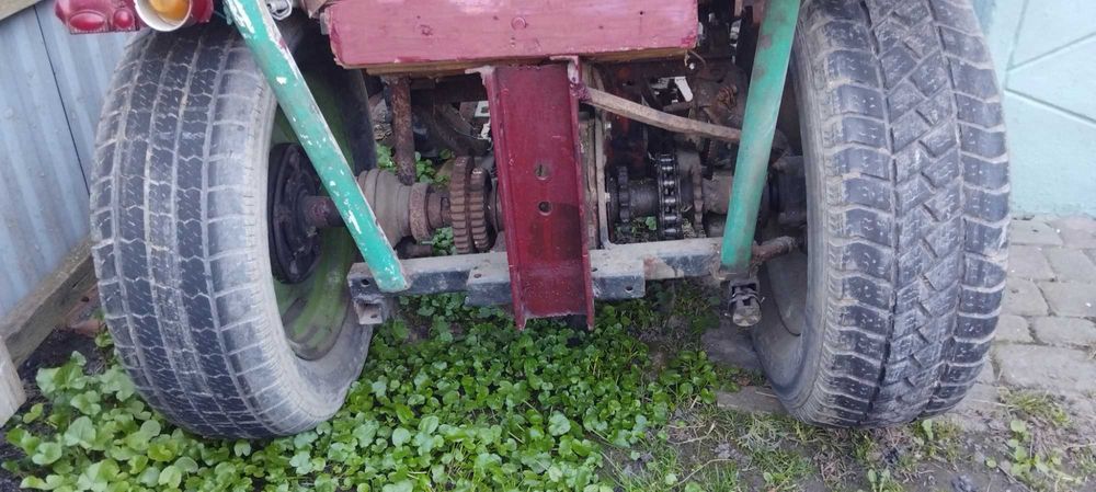 Мінітрактор саморобний помогатор силач