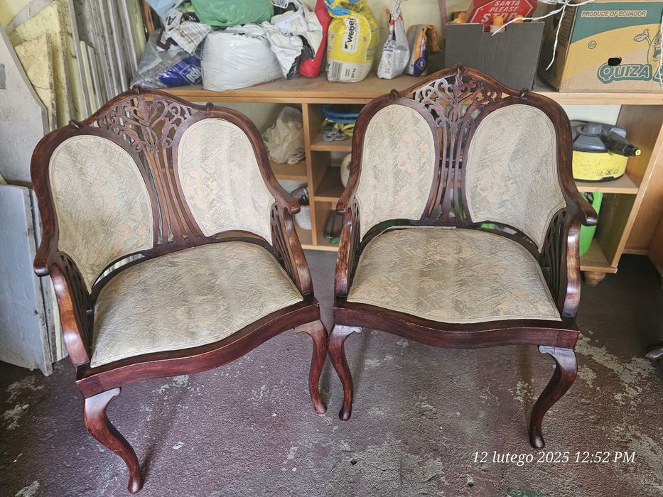 Antyczna Sofa z fotelami