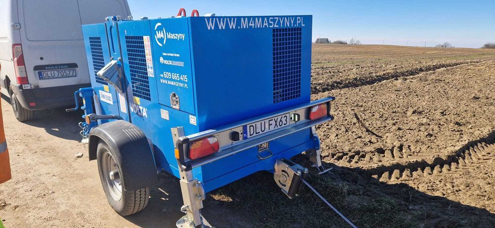 Wynajem wciągarki kablowej VOLTA 5500 5,5 t, 1000 m liny, rejestratory