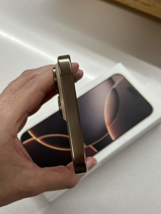 Iphone 16 Pro Max 256GB Desert Titanium Excelente estado Original