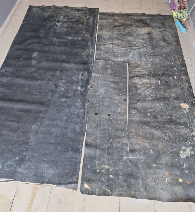 Wykładzina gumowa gładka 2 szt grubość około 2mm