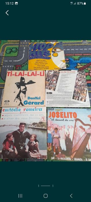 40 Singles de Vinil Musica dos anos70/80