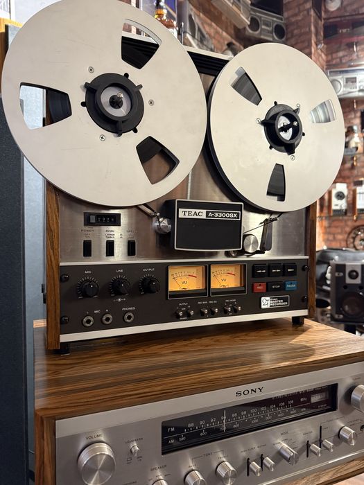 Retrospekcja Teac A-3300SX 2-ścieżkowy Serwisiwany