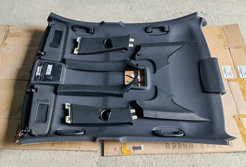 Forro do teto e acessórios pack M preto BMW Serie 3 E90