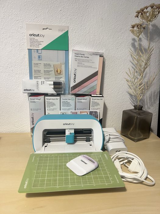 Cricut Joy e EasyPress Mini Azul c/ extras
