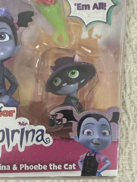 Boneca Vampirina Disney Júnior Nova  Vampirina & Phoebe the Cat