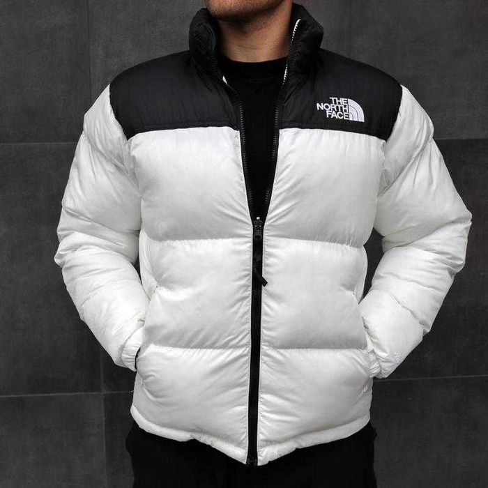 Чоловіча зимова тепла куртка пуховик The North Face  | ТНФ | TNF