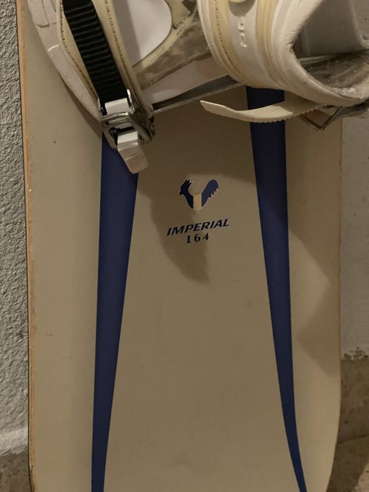 Prancha de snowboard rossignol 164 com bindings