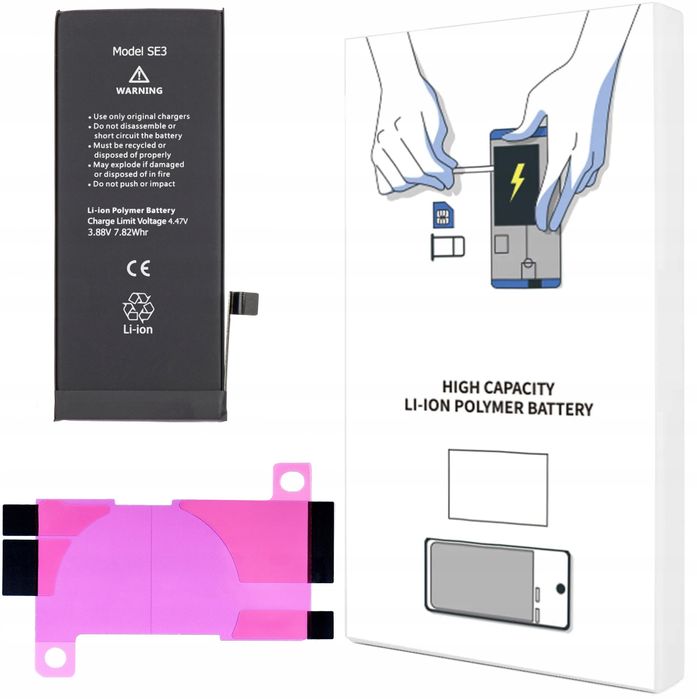 Bateria Do Iphone Se 2022 Pojemność 2018 Mah Świeża Komplet