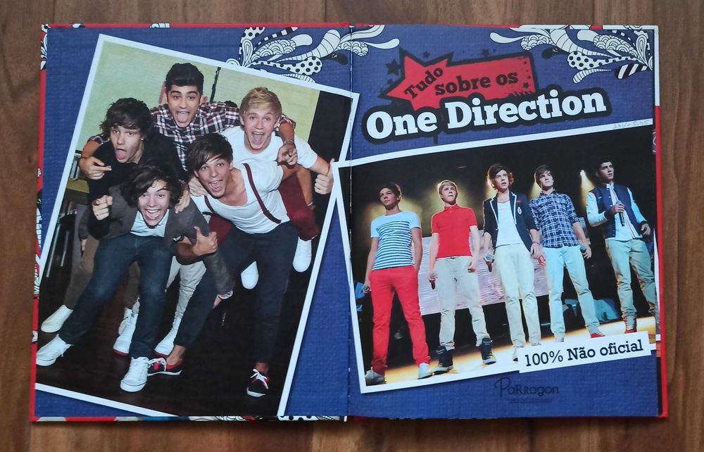 Livro Tudo sobre os One Direction - 100% Não oficial