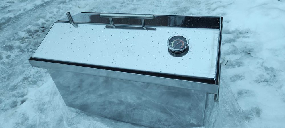 Коптильня, Коптільня 2мм от производителя велика с нержавейки