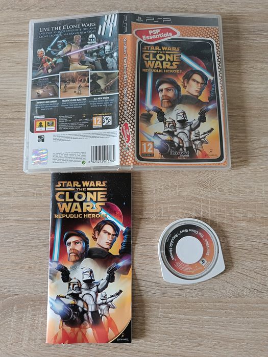 Star Wars The Clone Wars Republic Heroes - gra na PSP