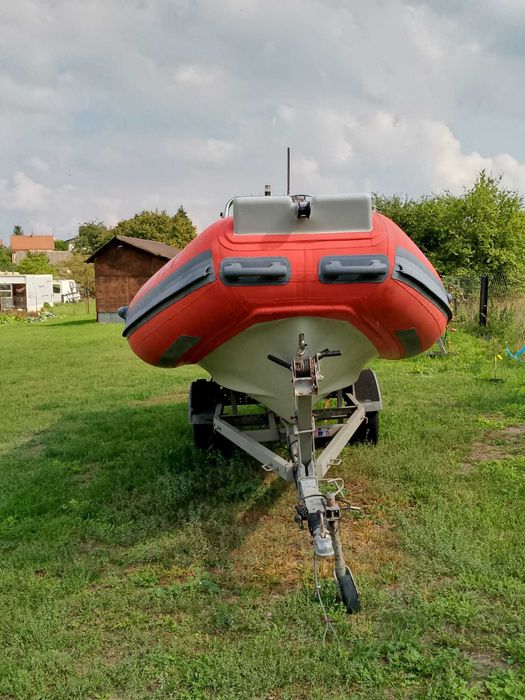 Ponton Rib Morski "C" 481 + silnik Johnson 70 kM + przyczepa OKAZJA CE
