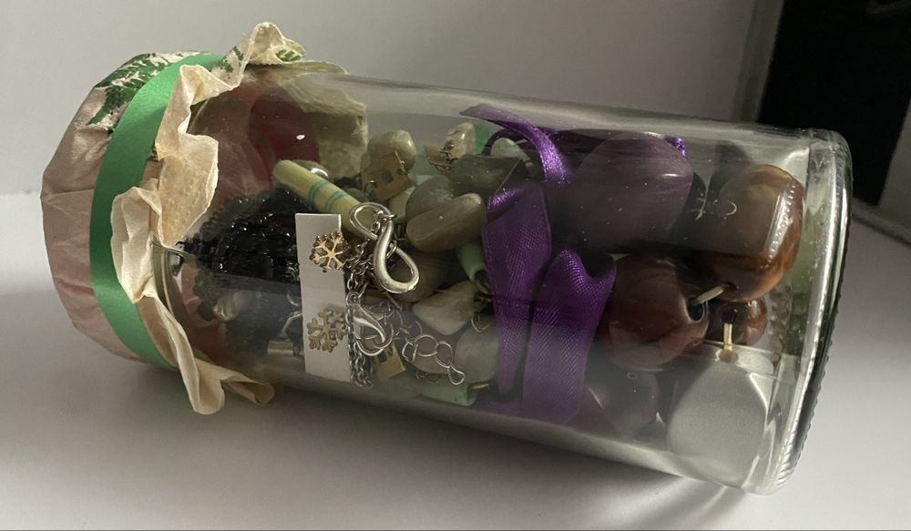 Mystery jar biżuteria, słoik niespodzianek