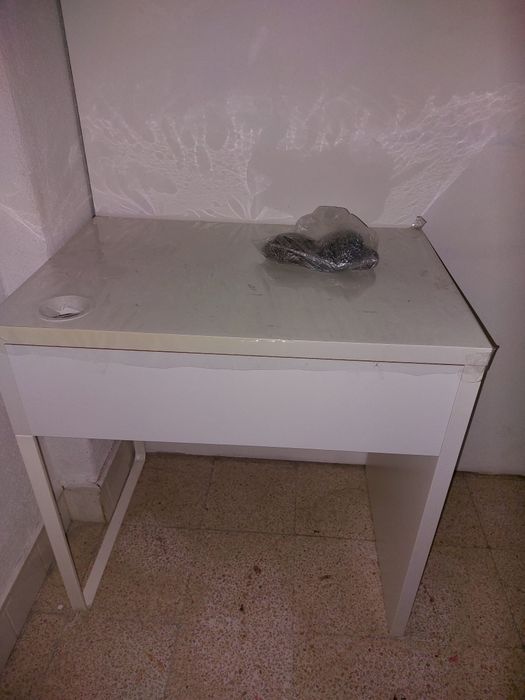 Rampa de cabeleireiro, móveis de salão