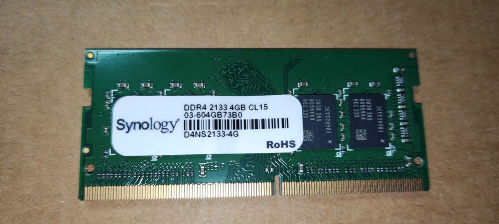 Oryginalna Pamięć RAM Synology DDR4 4GB D4NS2133-4G