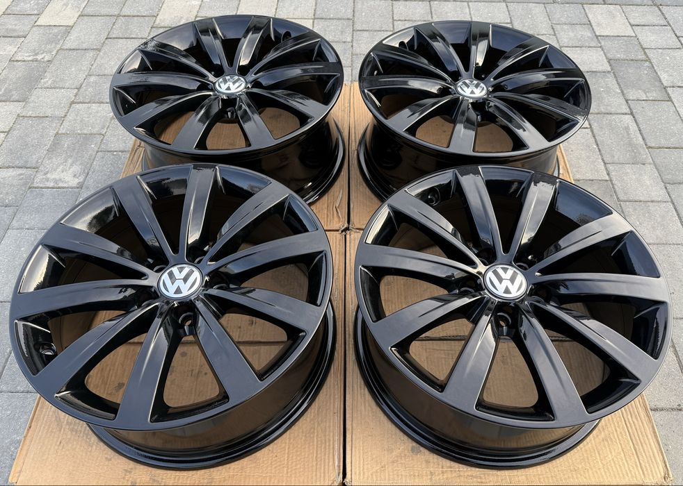 Felgi Volkswagen 17" 5x112 Sharan 7N0 Tiguan Passat Golf T-Roc et39 7J