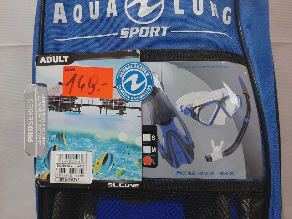 Zestaw do Nurkowania Aqua Lung Nowy rozm. L