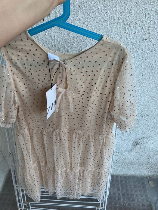Vestido menina com brilhantes