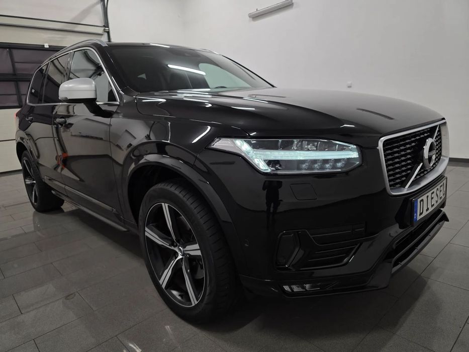 Volvo XC 90 235KM 4x4 Matrix HUD Alu Skóry Navi Dvd Pdc Kamera R design Panorama