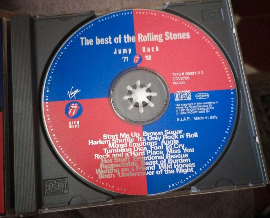 Rolling Stones coletânea Jump Back