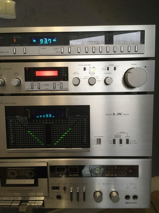 Sansui D-95M B77 C77 T77 wieża vintage