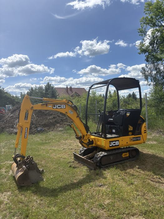 Minikoparka kopaka gąsienicowa JCB 8015 super stan techniczny  1620kg rok 2001 bobcat kubota yanmar