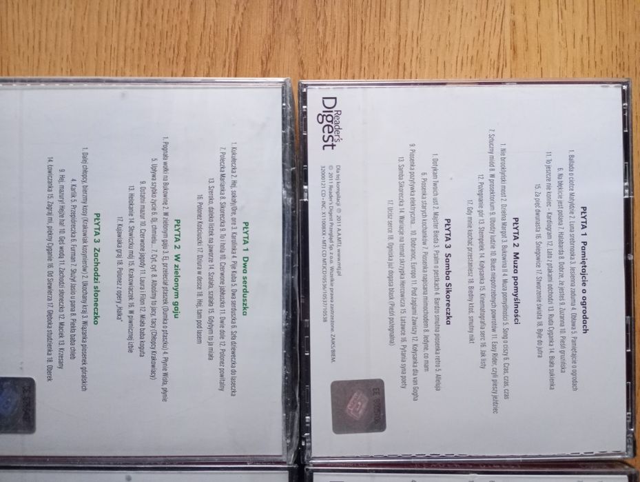 Płyty CD z polską muzyką / przeboje